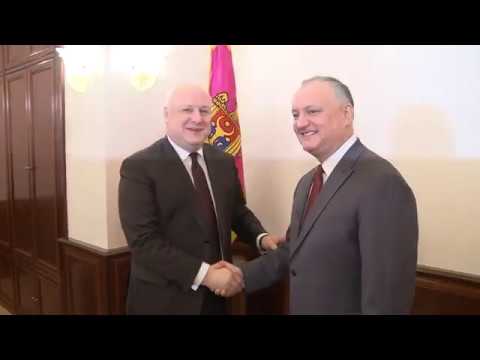 Президент Республики Молдова провел встречу с председателем Парламентской Ассамблеи ОБСЕ