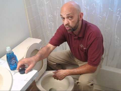 how to unclog slow draining toilet