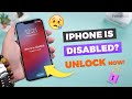 How To Get Into A Disabled Iphone