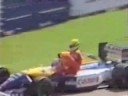NIGEL MANSELL WITH AYRTON SENNA : CRAZY