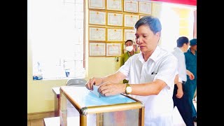 Khu 1, phường Yên Thanh bầu cử chức danh Trưởng khu nhiệm kỳ 2022-2025