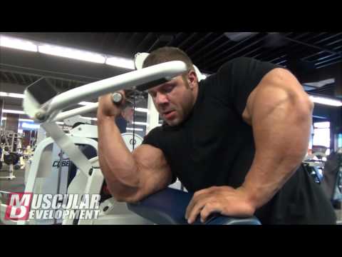 IFBB - IFBB Pro Justin Compton trains back and biceps while guest posing in Alaska. For the latest videos from Justin visit the MD website: http://goo.gl/u1EnEd.