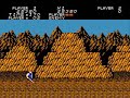 arcade to nes port of game trojan. nes version was so much easier then the arcade.