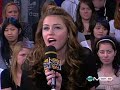 miley cyrus interview on much on demand 12/14/07 part 1 of 3