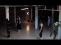 running the beginning .... working on building intensity and finetuning... second trial run with the music.... 