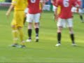 fc united v chester fc , oct 2011 winning goal george horan 2-3