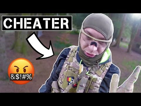 Airsoft CHEATER Gets Caught Red Handed! (Confrontation