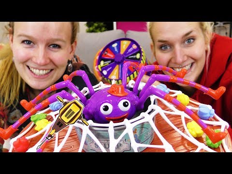 EKLIGE BOHNEN SPINNEN CHALLENGE - Miss Kipik Spiel deutsch | NINA VS KATHI im Spinnennetz gefangen