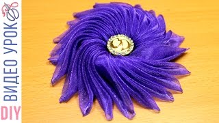 Канзаши мастер класс медуза Канзаши мастер класс медуза