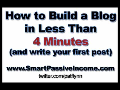 how to create a blog