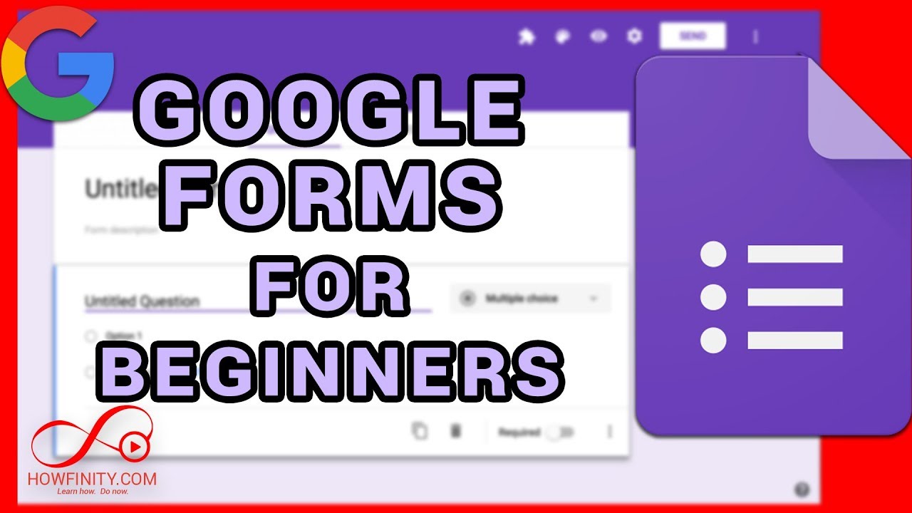 How to Use Google Forms for Beginners-Google Forms Tutorial