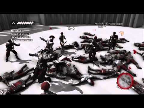 how to perform killstreak in assassin's creed brotherhood