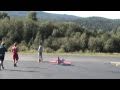 Notodden 20100904 - F9F Cougar with smoke on