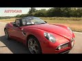 Icon for Post #Alfa Romeo 8C Spider driven by autocar.co.uk