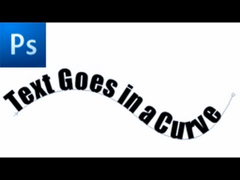 Quicktip Photoshop: Using the text with the tracks! - HD - YouTube