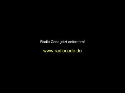 how to code mercedes radio