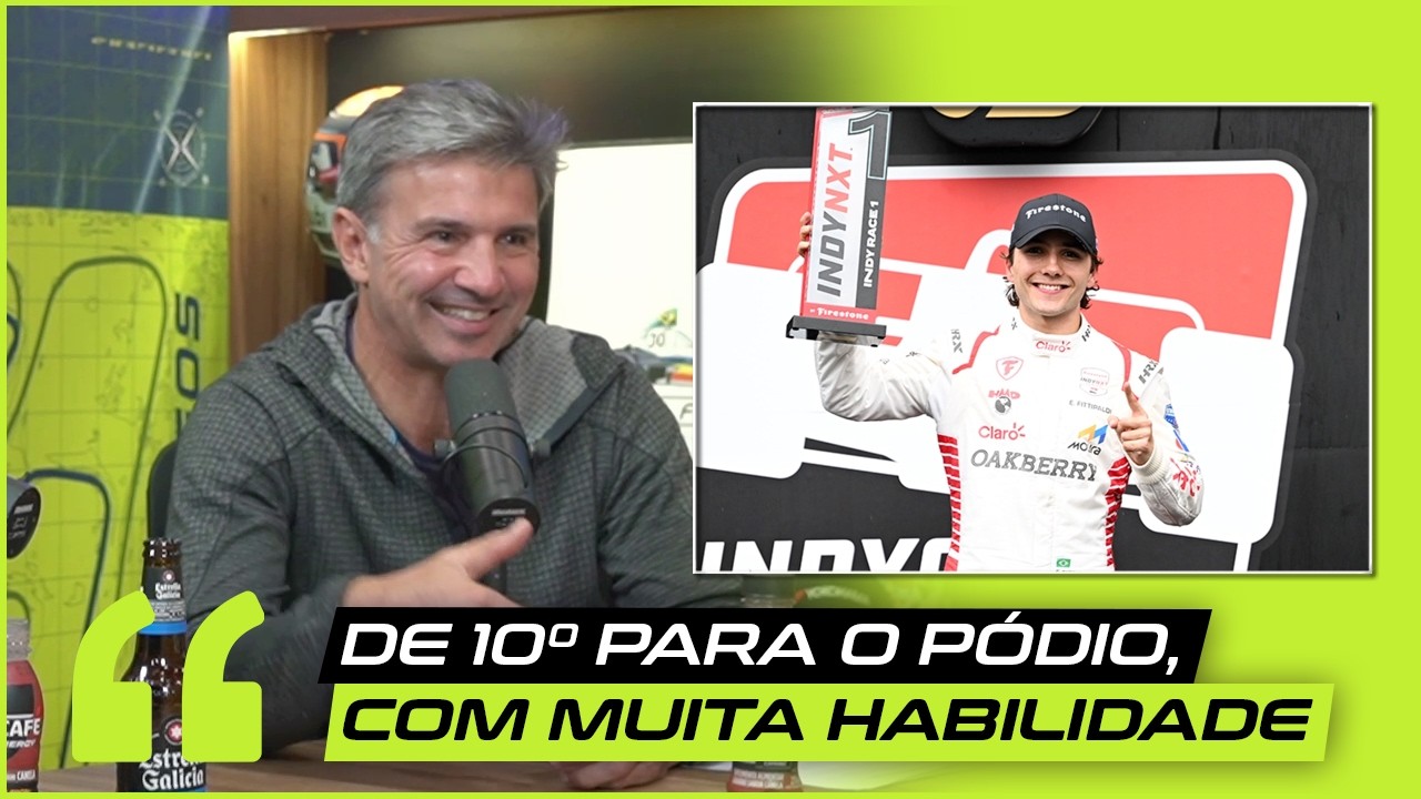 Enzo Fittipaldi faz história em Indianápolis na Indy NXT