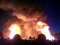 at the 2006 fireworks convention in appleton, wisconsin, 2 world records were broken. in this 3 min. clip you will see the entire event. they are the most firecrackers lit in one megastring (approx. 10,500,000) and the most firecrackers in one superstring (it is the verticle string of crackers). enjoy!