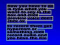 How to get some robotic voices from your computer