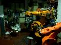 KUKA KR150 industrial robot KRC1 handling of metal parts Machinery-export EUROBOTS