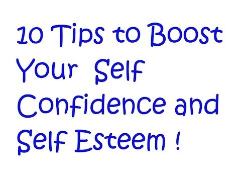 how to boost others self esteem