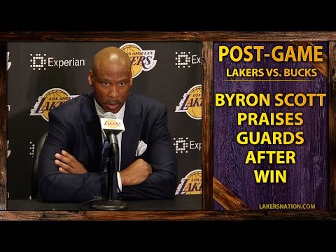 Video: Lakers Win Three In A Row, Byron Scott Praises Lakers Guards