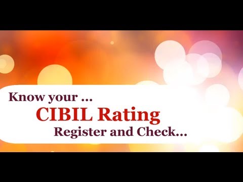 how to check cibil score
