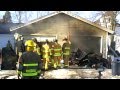 Fire Destroys Massena Garage