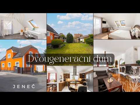 Video Prodej dvougeneračního domu 260 m² | Jeneč
