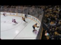 Gabriel Bourque boarding hit on Ian White. BOARDING - 2 MIN Detroit Red Wings vs Nashville Predators 4/11/12 NHL Hockey