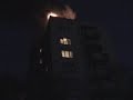Apartment fire, Saint-Petersburg