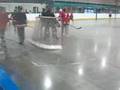 Donlands tries desparately to tie the game