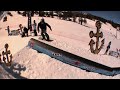 Click here to watch this video CHAMPIONSHIPS MAMMOTH MOUNTAIN, CA Slam Section - Volcom's 2012 Peanut Butter and Rail Jam Tour