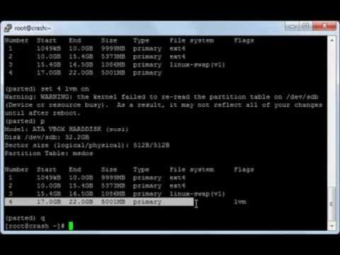 how to repair lvm volume