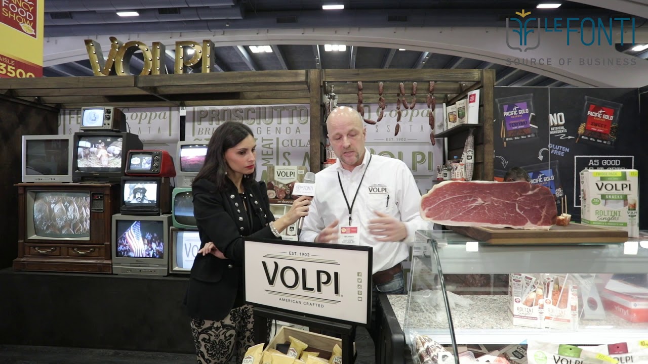 Interview at the Fancy Food show