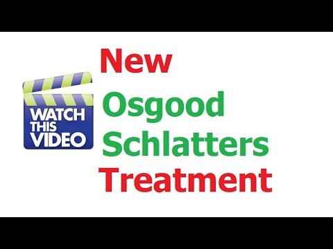 how to cure osgood schlatters