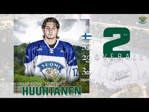 Niko Huuhtanen Selected 2nd Overall by the Everett Silvertips: CHL Import Draft