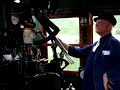 On the footplate of a J class Steam Locomotive