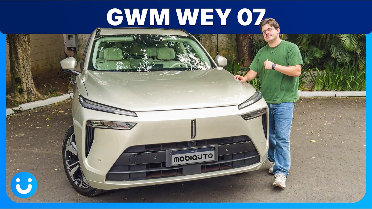 WEY 07 É O CARRO MAIS COMPLETO DA GWM NO BRASIL E TEM ESTILO DE 1ª CLASSE