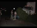 Tractor Trailer vc CAR Blocks East Bayshore