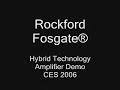 Rockford Fosgate Hybrid Technology Speech