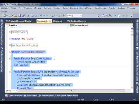 how to make a facebook messenger in vb