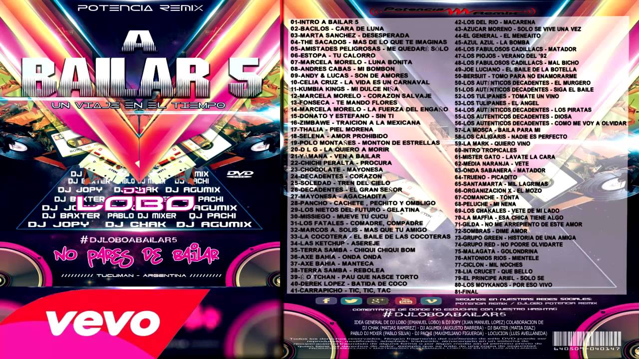 A BAILAR VOL  5   Dj Lobo & Potencia Remix