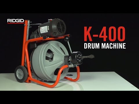 RIDGID K-400 Drum Machine