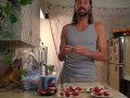 HEALTHY FOOD RECIPES FOR KIDS! ORGANIC BERRIES SMOTHERED IN CHOCOLATE SAUCE