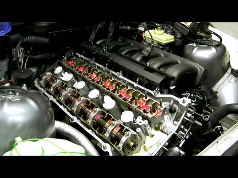BMW E36 E34 camshaft & lifter removal and installation