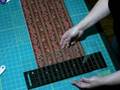 videos de Cutting strips with 18