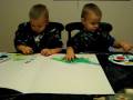 videos de finger painting