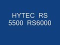 HARVESTER HYTEC   RS5500  RS600