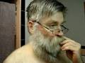 Trimming beard from 3 to 1/2
